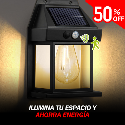 Lampara Solar℗ Disfruta de luz brillante mientras ahorras dinero en el pago de la luz 💡