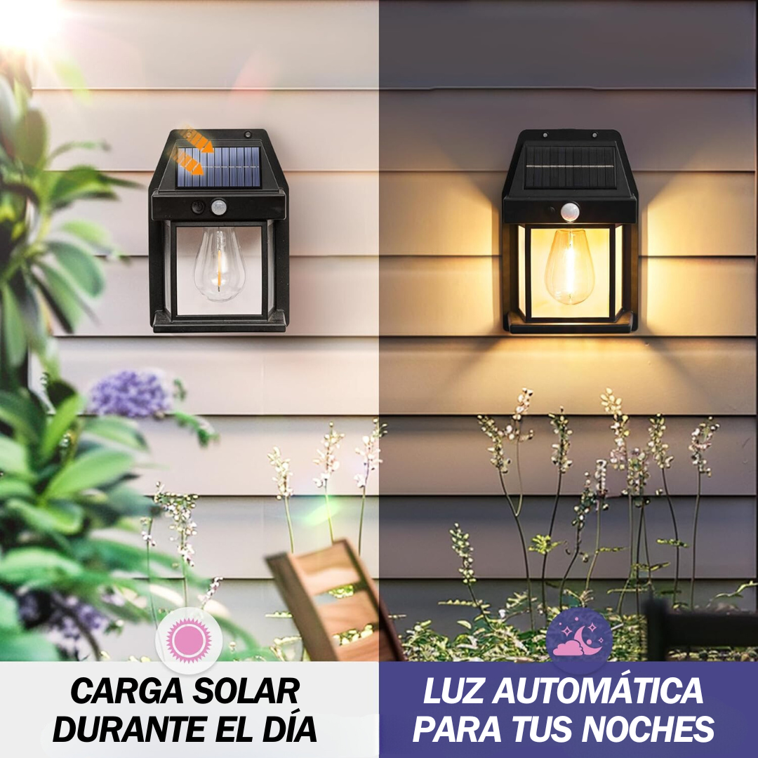 Lampara Solar℗ Disfruta de luz brillante mientras ahorras dinero en el pago de la luz 💡