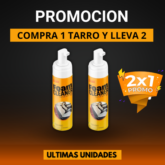 Foam Cleaner ® ¡Pide uno y te enviaremos el segundo totalmente GRATIS 🎁!